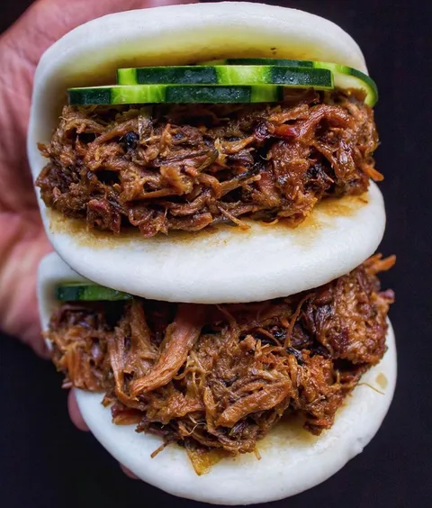 Pulled Pork Bao Buns