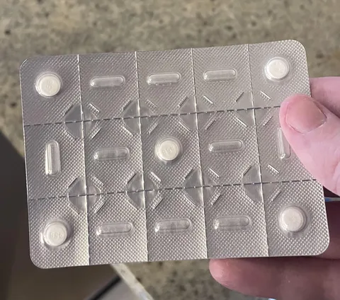 Have a cold, so I got myself some Claritin… what the fuck is this