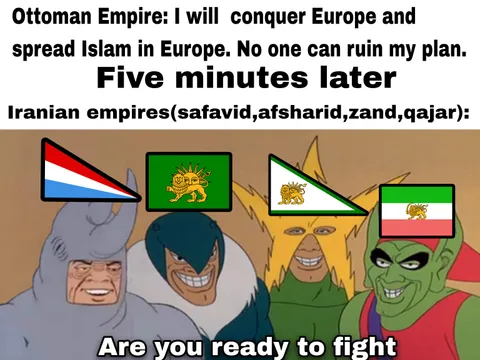 Persia ruined the Ottoman plan.