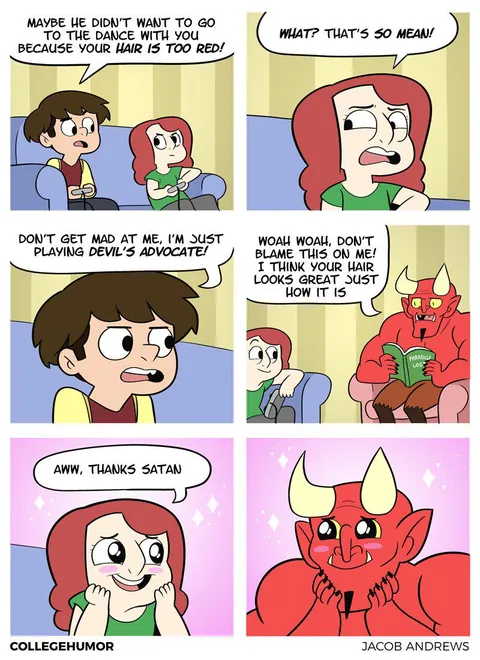Aww, thanks Satan