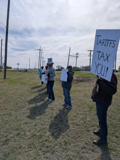 Rural Kansas out representing with the rest! 4/19/25