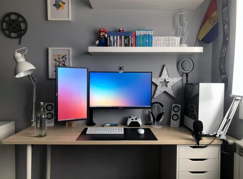 Black and white with a little touch of color