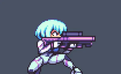 Made animation for Kira, third character from my game!