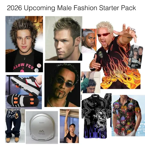 2026 Upcoming Male Fashion Starter Pack