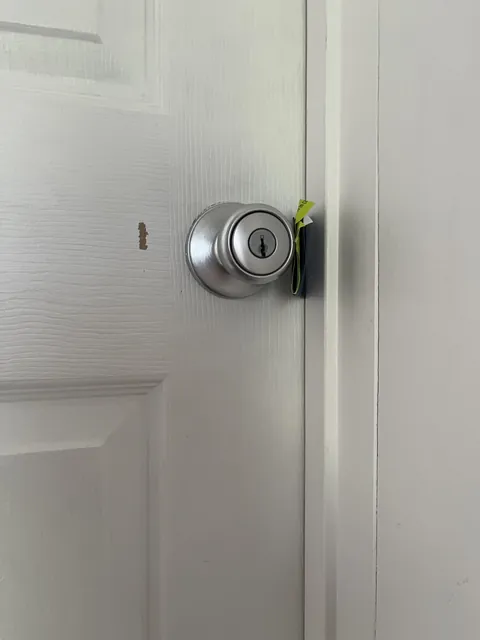 I’m locked out of my bedroom.