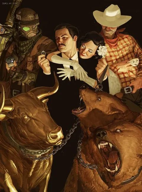Fallout New Vegas, Deimos Art, digital painting, 2025