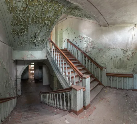 Country house where Anton Pavlovich Chekhov lived in 1891