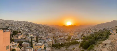 Exploring empty Jordan during a business trip