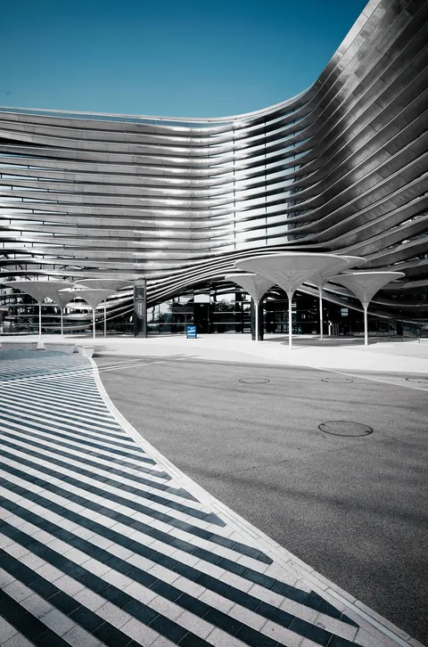 Minimalism of EXPO City Dubai