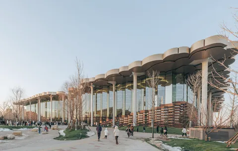 Beijing City Library by Snøhetta, 2024