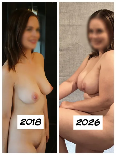 My boobs got bigger after kids (35 yo)