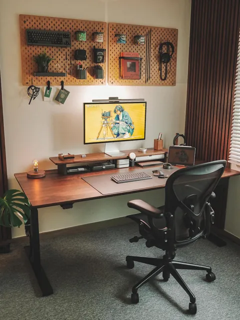 November desk setup.