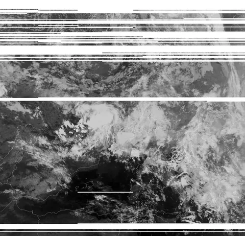 Made my own antenna to receive images from Russian Satellites :)