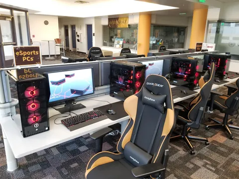 My campus just put in a new eSports section in the computer lab