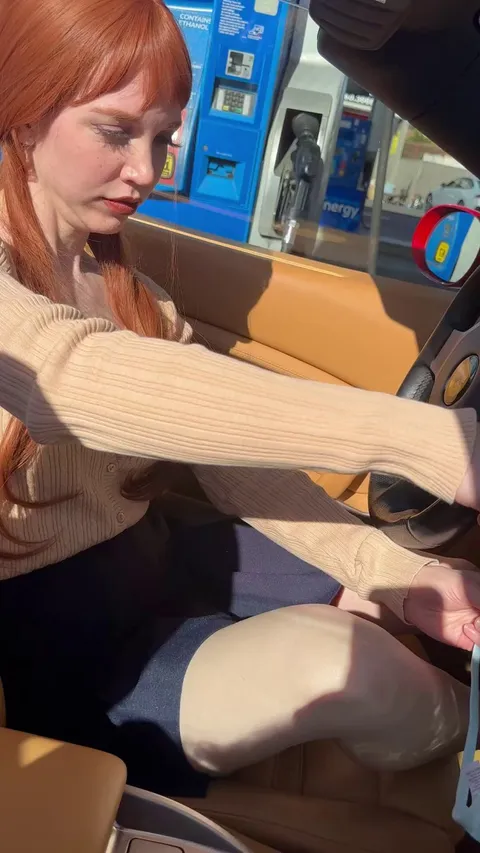 When you have to change your underwear at the gas station