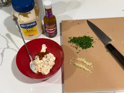 [homemade] boneless wings or saucy nugs or popcorn chicken or something.