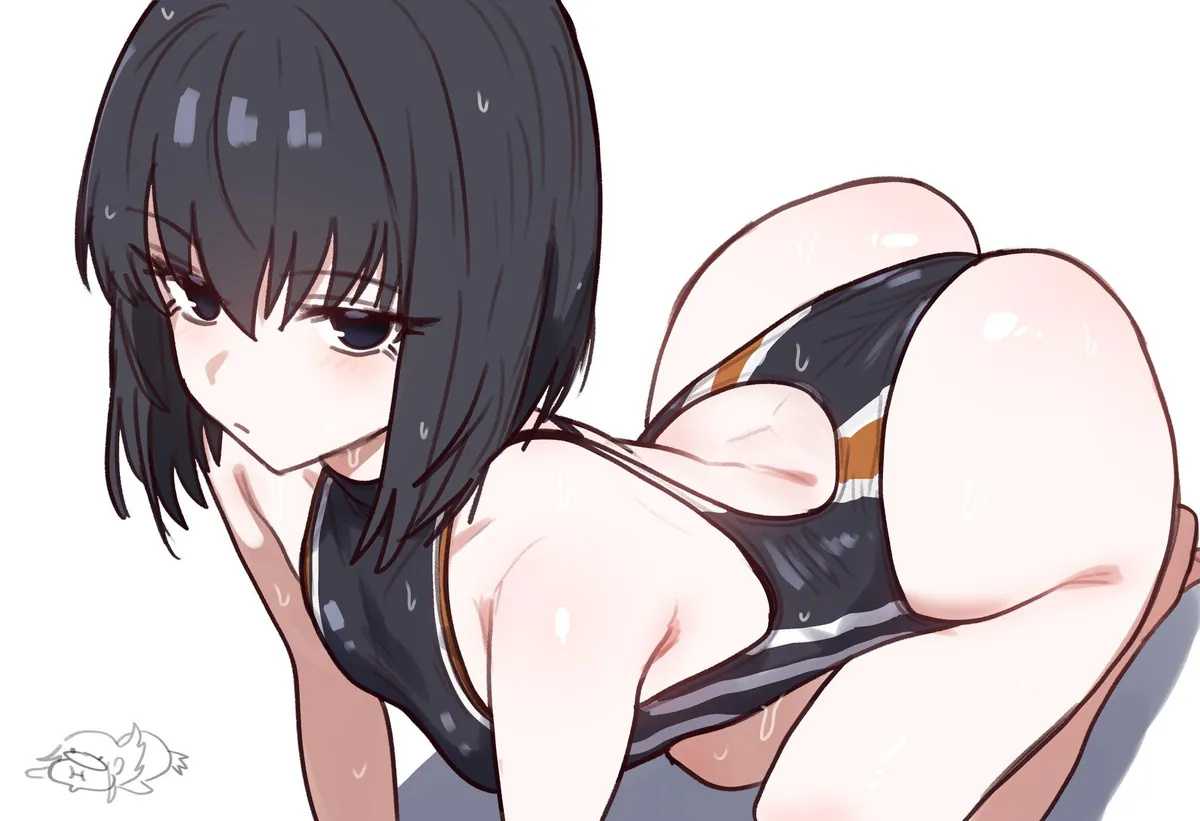 Swimsuit is very tight (ebora)