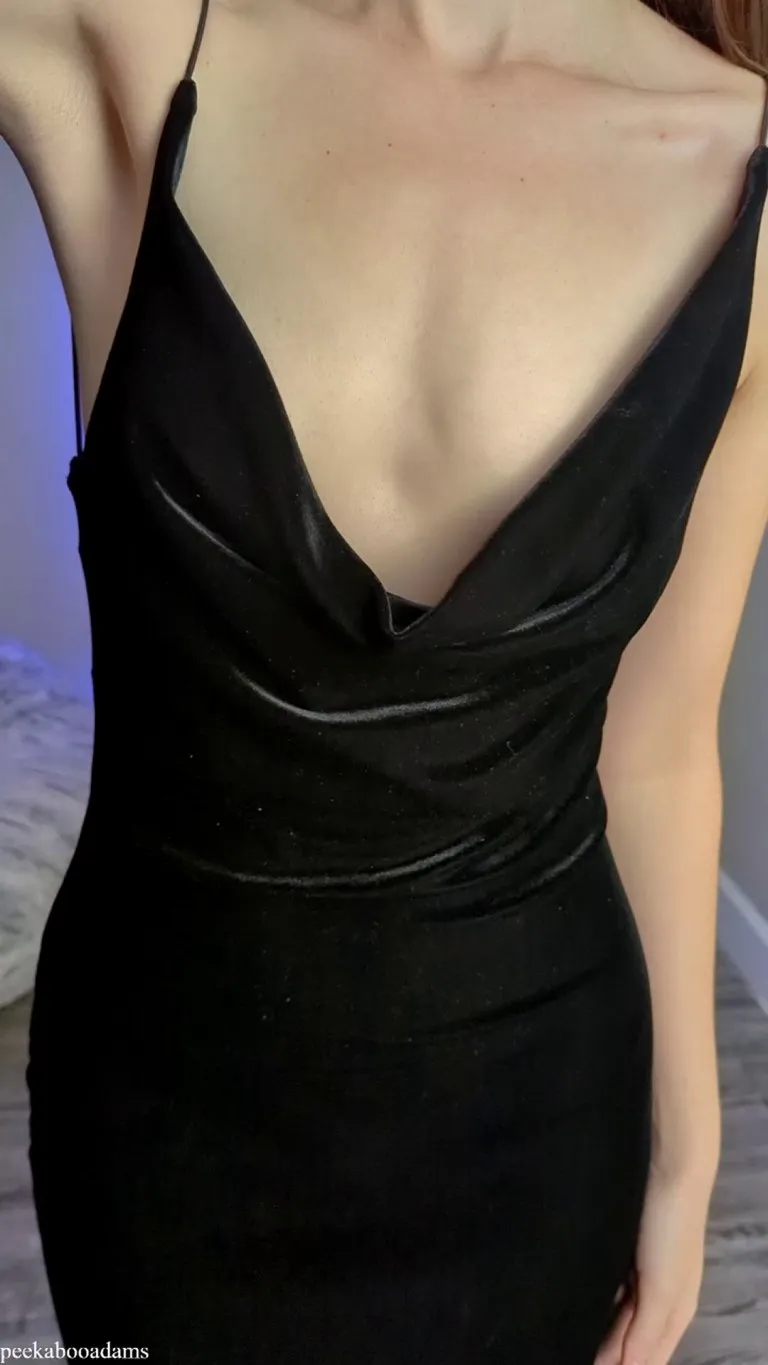 Show me a dress with a better downblouse view. I'll wait.