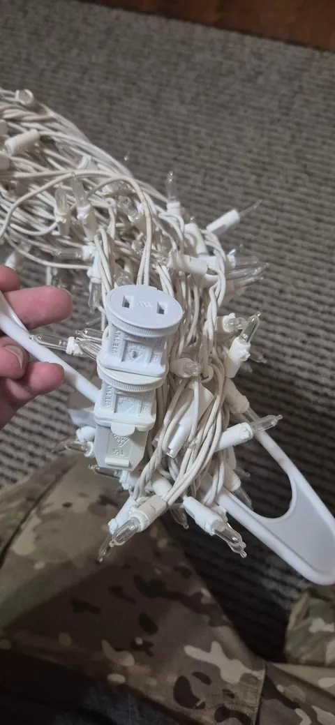 How Istore Xmas lights when not in use