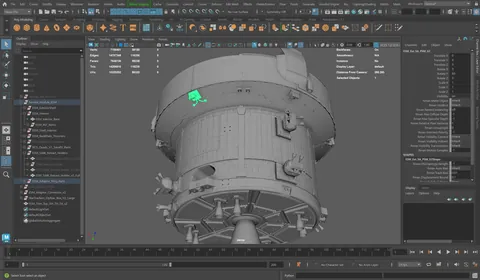 I 3D modeled, 3D printed, painted and assembled the world's most detailed Orion model (1:48, 1:24 scales!). 27 removable (magnetic) parts including the capsule. Enjoy!