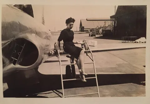 We joked for years that my grandfather had a girlfriend in Japan. I found this in his desk. Occupied Japan, 1955