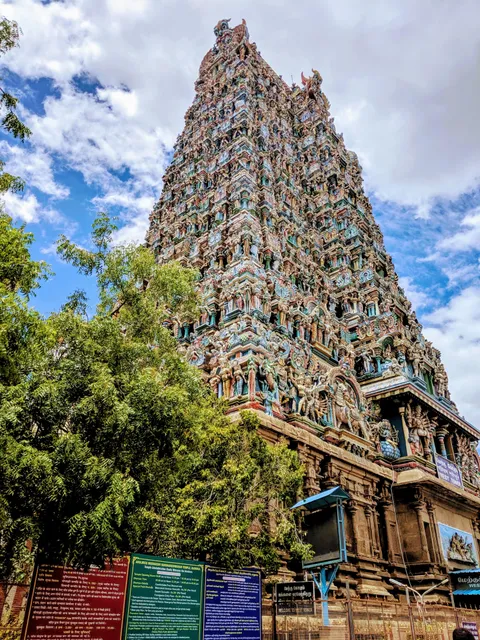 Madurai, India (a year ago today, beautiful temples)