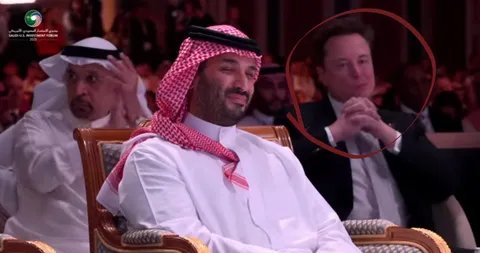 WTF is Leon in Saudi with trump??