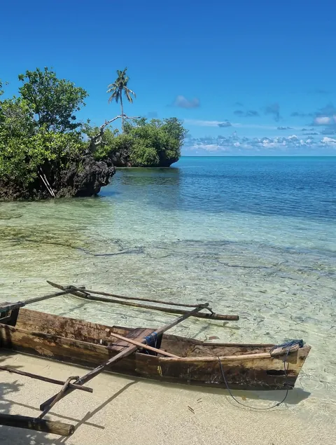 I returned to New Guinea, to a very remote atoll for a month long trip, living off the ocean.