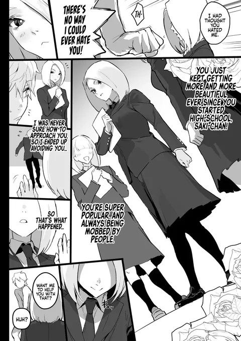Secret Relationship with Childhood Friend Onee-san!
