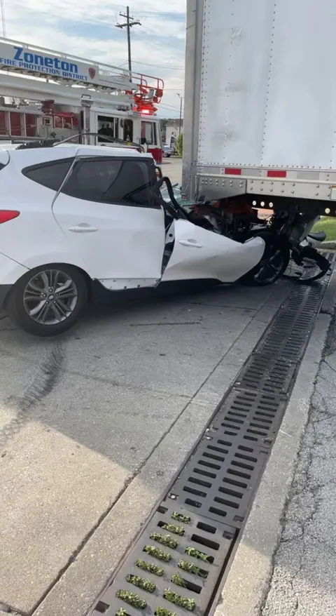 I’m a truck driver that was hit while delivering to a gas station. Dude was like 17, didn’t have a drivers license, and claimed he was only going 35.