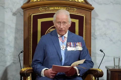 King Charles the King of Canada delivers Throne Speech in Ottawa.