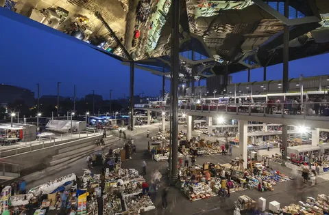 Mercat dels Encants- Street market in Barcelona, Spain - B720 architects (2013)