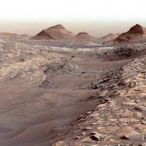 Gale Crater by NASA's Mars Curiosity Rover