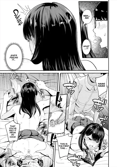 [Amagami Honpo (Manno)] The Gyaru I Hang Out with Lets Me Use Her Pussy | She couldn't resist for long (532611)