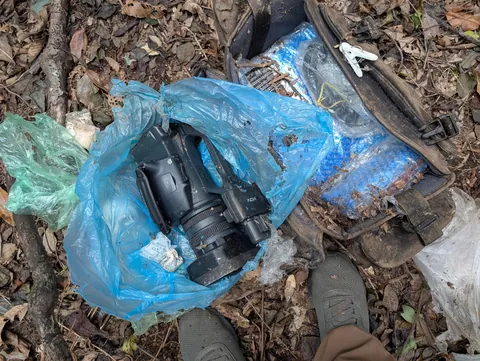 I found a camcorder in the woods of Japan