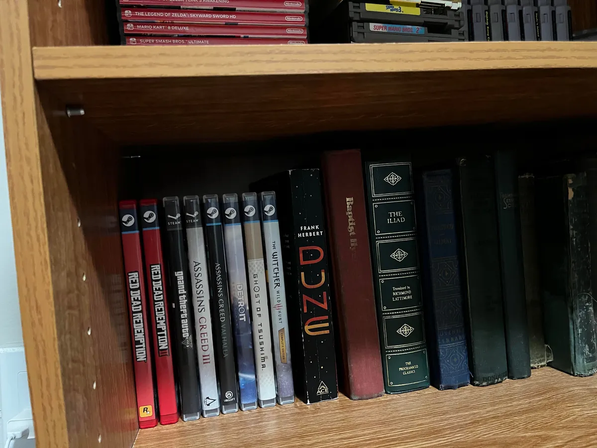 Anybody else print game covers to make fake physical copies for the shelf?