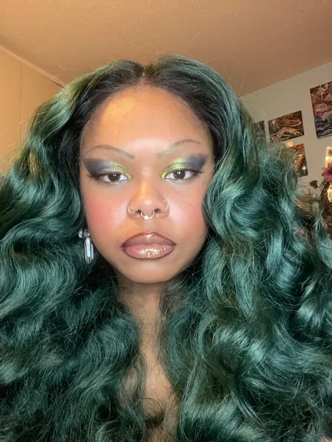 Anyone else like to play in their makeup before they shower?