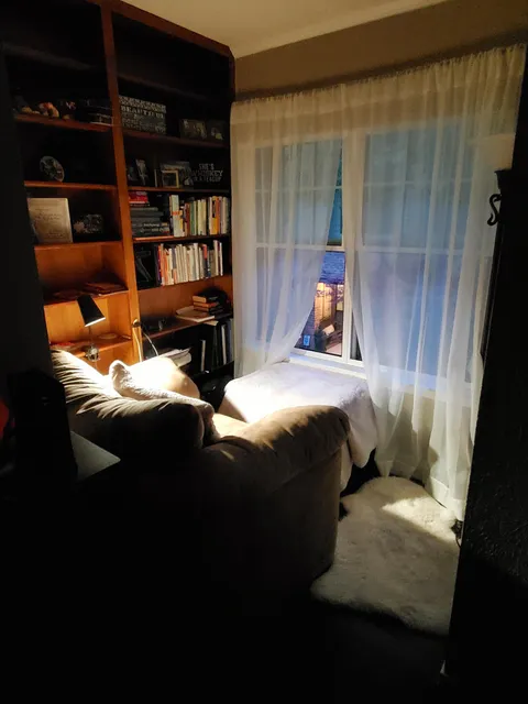 Wife's upstairs reading area 