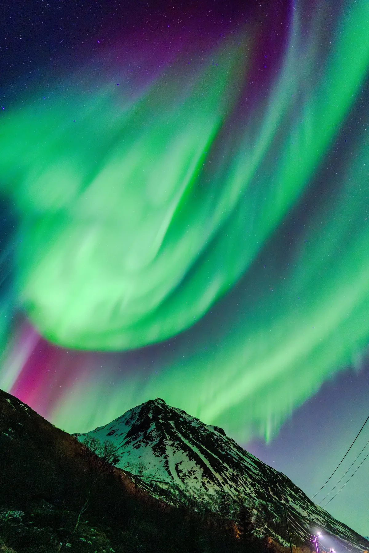 Aurora photos from my house