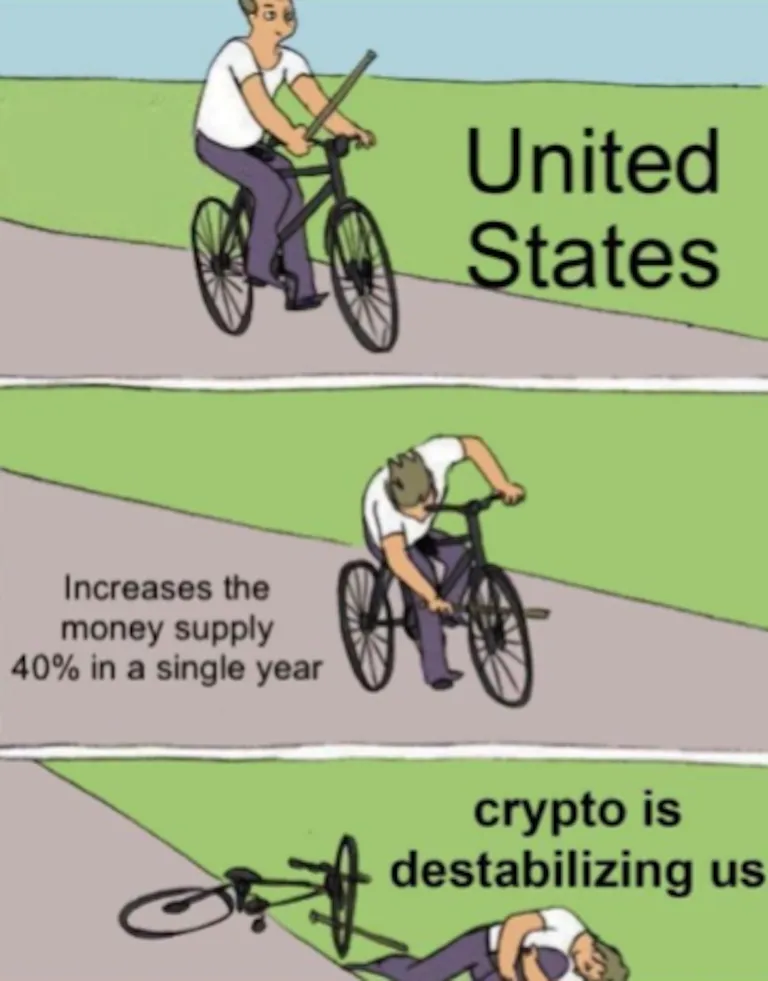 Bitcoin CEO responds to the Fed with brazen cartoon