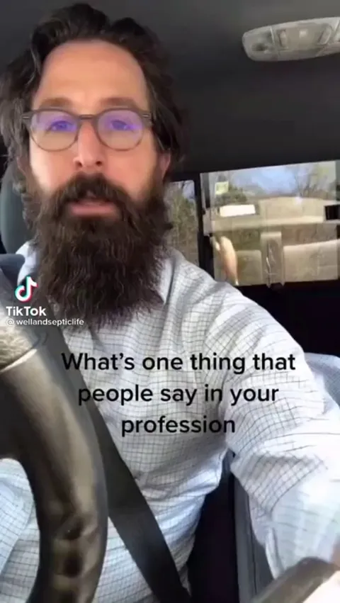 Septic tank company being honest and not ripping off their customers