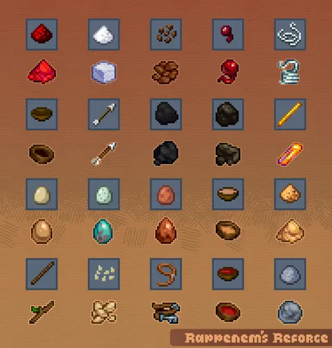 Some resprites for a pack I'm working on, what do you guys think?