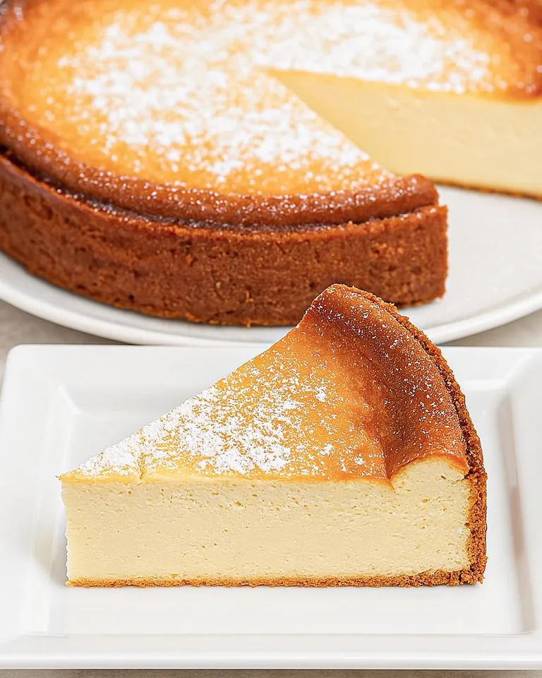 Classic Polish Baked Cheesecake (Sernik)