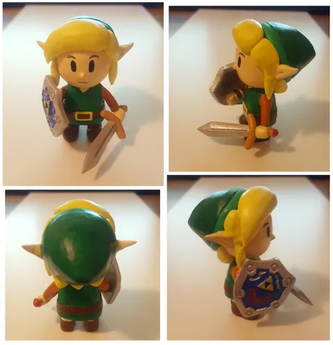 I can't wait for the new Link Amiibo so i decided to make it myself