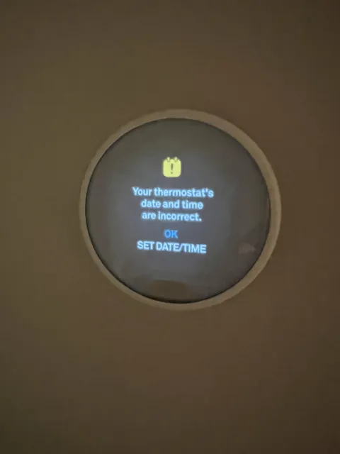 If my Google Nest knows that the date and time are incorrect why doesn’t it just change it to the correct date and time