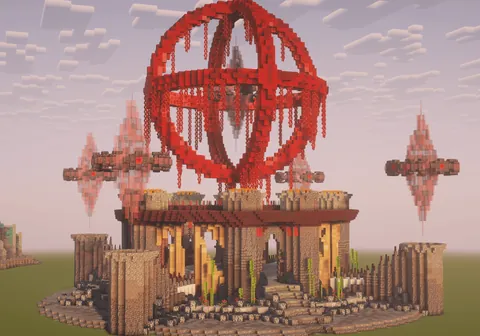 I spent 6 hours designing the spawn hub for my smp, I hope yall like it!