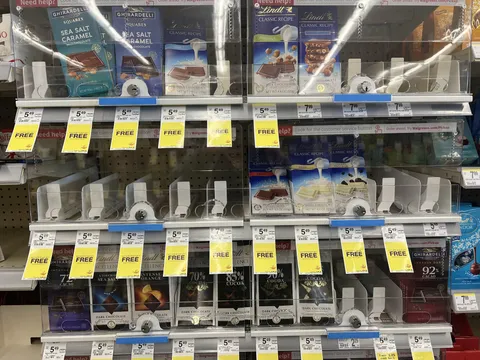 Walgreens locking candy