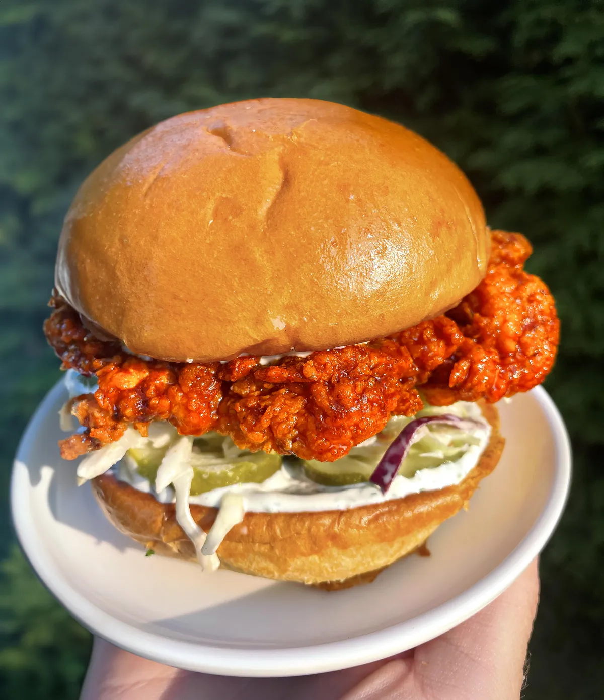[Homemade] Nashville Hot Chicken Sandwich