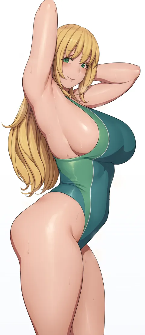 Competition Swimsuit Atago (lvl) [KanColle]