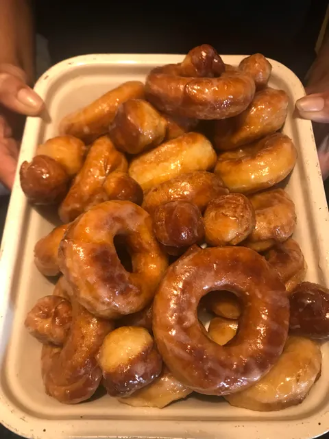Homemade Glazed Doughnuts